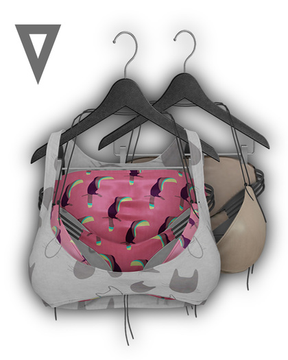 Vinyl - Roe Bikini Pak Tan