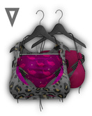 Vinyl - Roe Bikini Pak Hot Pink