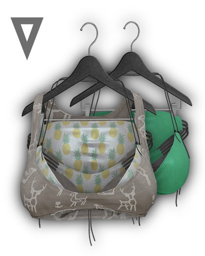 Vinyl - Roe Bikini Pak Green