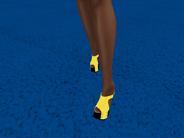 Yellow Textured Slink High