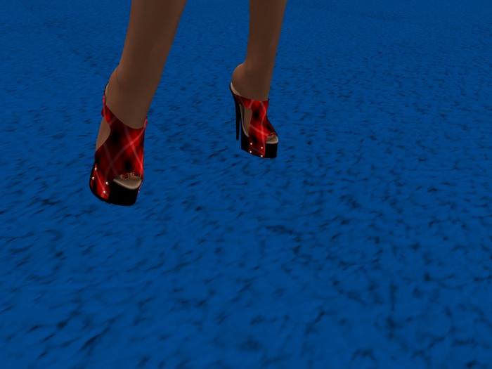 Red Plaid Slink High