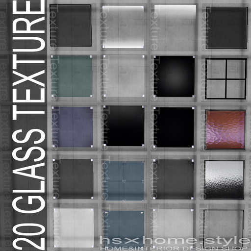 HIGH Quality 20Glass Textures FULL PERMISSIONS