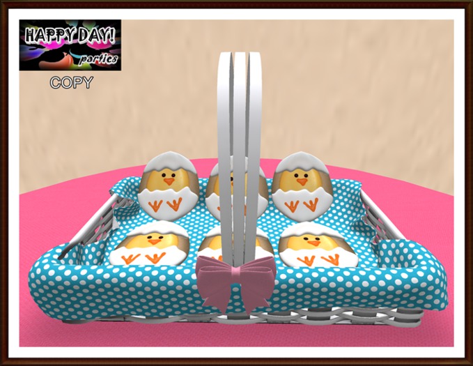 Easter - Basket Chick Cookies