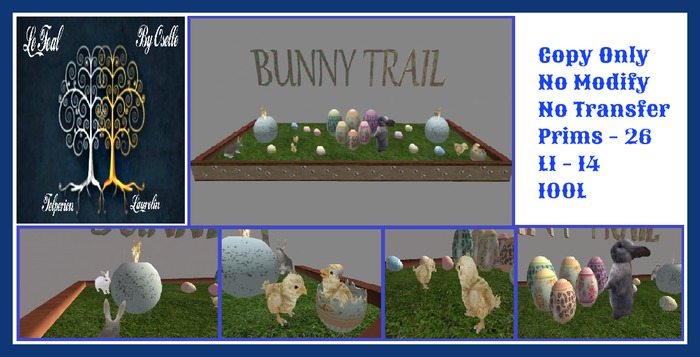Bunny Trail Shelf - Boxed