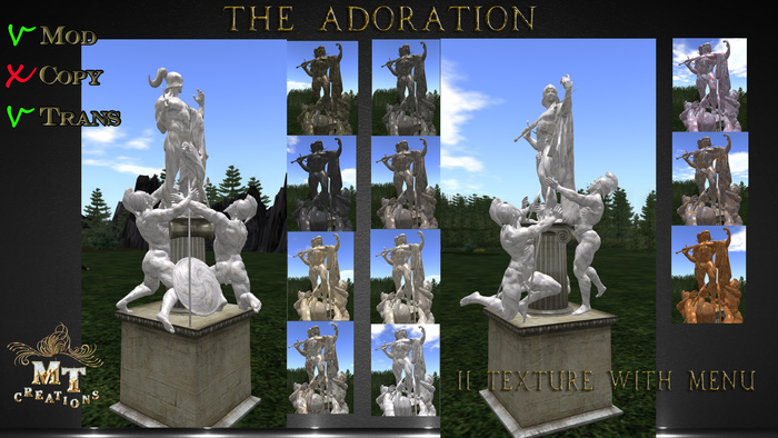 the Adoration Pedestale