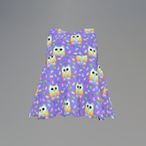 Violet Jelly Bean Owl Mesh Child Tunic box