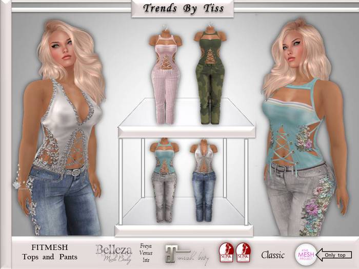 TRENDS BY TISS - FITMESH SET LUMA - set - VENDOR - COD 2