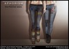 !aphorism! ana patched jeans ad sl