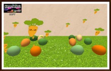 Easter - Orange Balloons on Floor