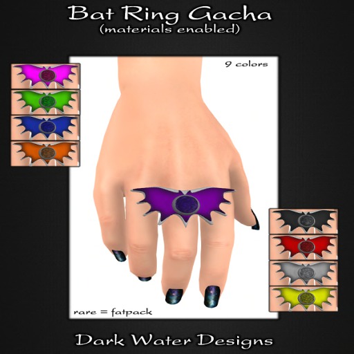 DWD - Bat Ring Gacha - Yellow