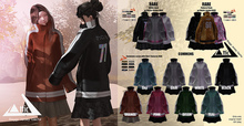 -ATTIC- Baggy Jersey Gray S