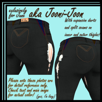 Second Life Marketplace - [jj] aka Jooni... Ultra Splitting Jeans ...