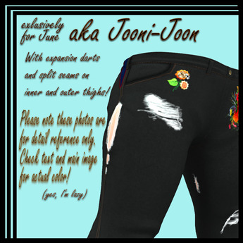 Second Life Marketplace - [jj] aka Jooni... Ultra Splitting Jeans ...