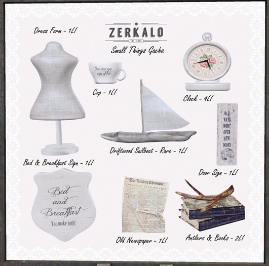 [ zerkalo ] Small Things - Clock