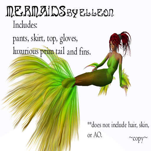 Mermaid citrus ombré 