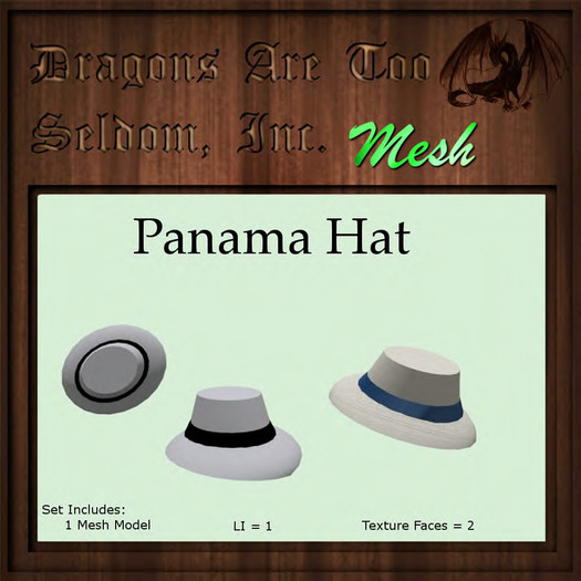 DATSI Mesh - Panama Hat Set