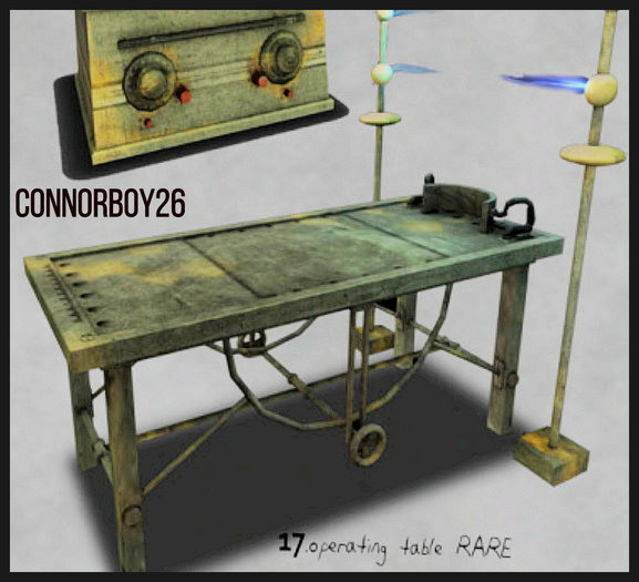 -DRD- LAB 17.operating table RARE