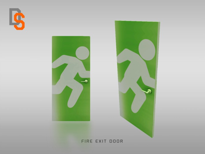 [DS] Fire Exit Door