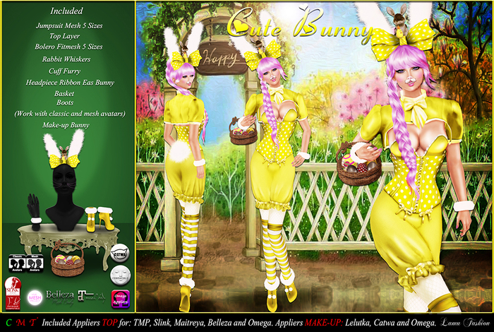 -Lamu Fashion-Outfit *Cute Bunny* DEMO