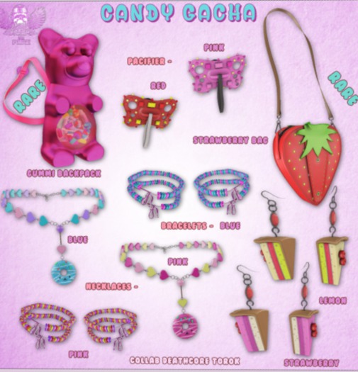 [The Forge] Candy Gacha - Pacifier, Red