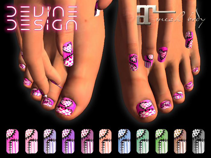 Devine Design - Maitreya Special Design Nails 01