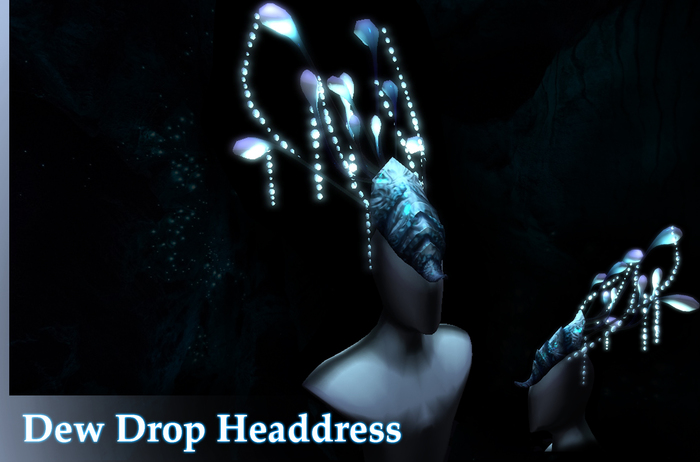 !  `~ Apparition~`  ! - Dew Drop Headdress