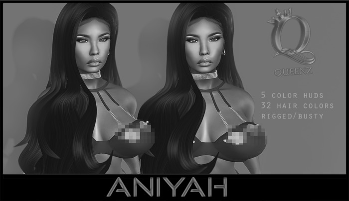 {H} Aniyah (Rigged Mesh Hair) DEMO