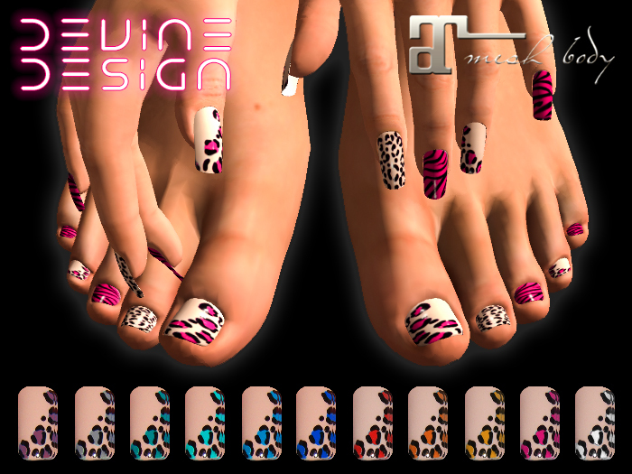 Devine Design - Maitreya Special Design Finger & Toe Nails 02