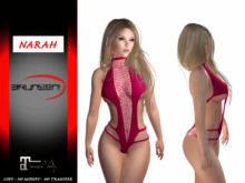 Brunsen! Sexy Lingerie Narah for Maitreya Hot Pink