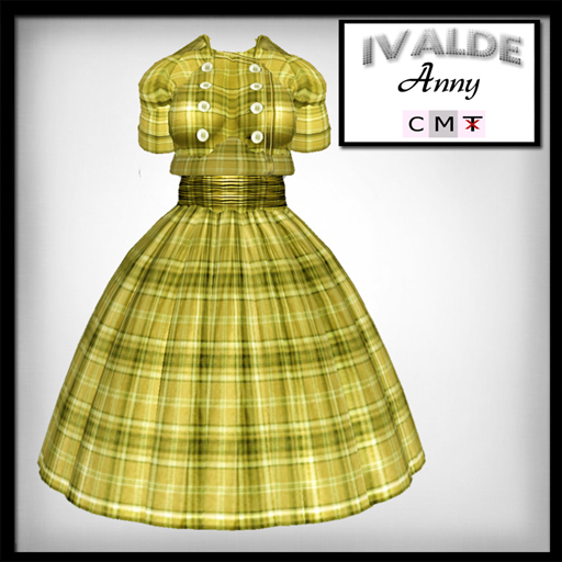 ~Ivalde~Anny yellow dress