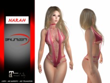 Brunsen! Sexy Lingerie Narah for Maitreya Latex Babypink