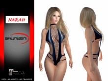 Brunsen! Sexy Lingerie Narah for Maitreya Latex Blue