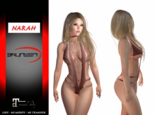 Brunsen! Sexy Lingerie Narah for Maitreya Latex Cafe