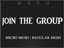 [Feliz] JOIN THE GROUP - G - Mesh - Full Perm -