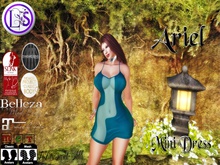 .~LS~ARIEL MINI DRESS {BLUE}