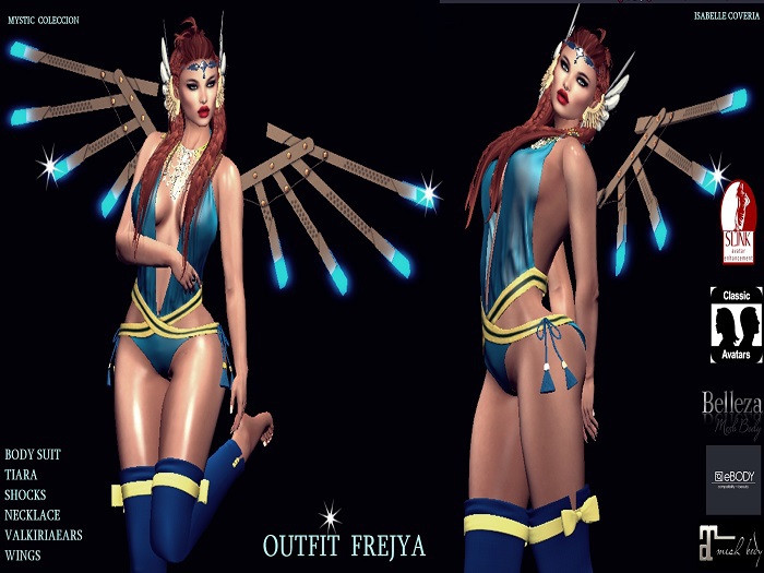 OUTFIT FREJYA  MYSTIK COLECTION