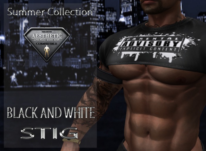 Male Tank Top Fitted Mesh for Aesthetic Body ADVISORY