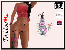 144 TattooMe flowerbird