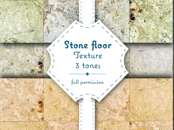 Stone Floor Texture 3 Tones
