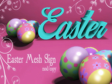 [Townies] Easter Egg Sign - STRONG LOD