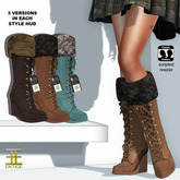 Entice - Let it Snow Boots- Browns