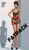 Entice - Paper Roses Dress - HUD CONTROLLED FATPACK