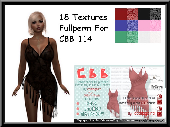(CBB114) 18 Textures Fullperm