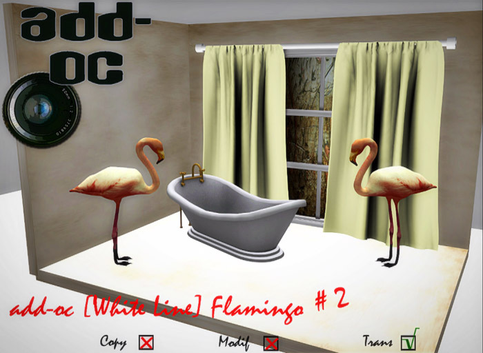 add-oc [White Line] Flamingo # 2