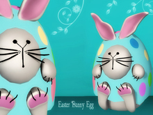Easter Bunny Hatched Blue Easter Egg Mesh (mod/trans)