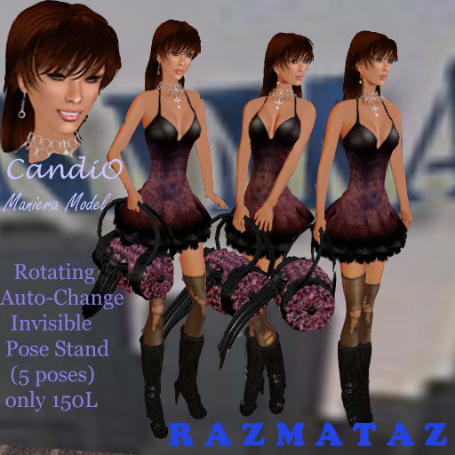 Pose Stand with Auto Change Poses