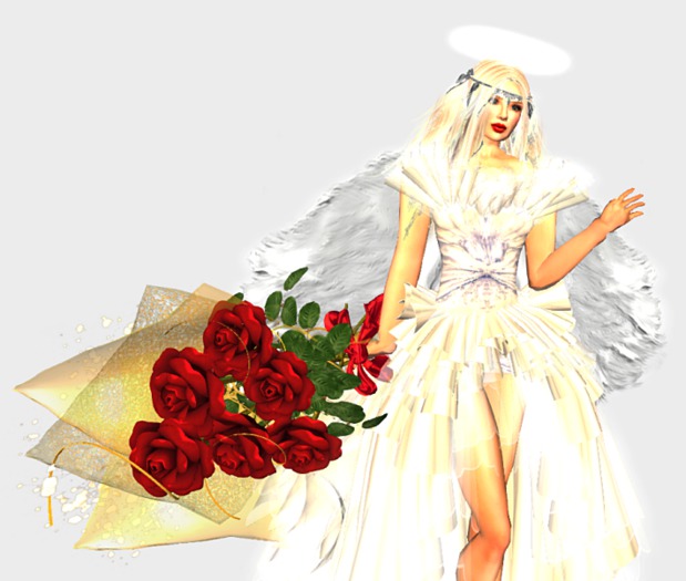 VC - Rosenstrauss rot - Bouquet of red roses to give away
