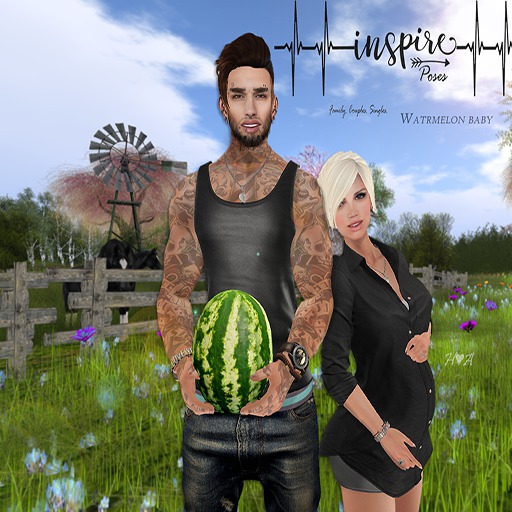 Watermelon Baby - Couples Pose 