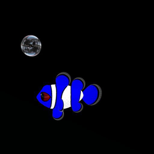 (7S) Rare Fish: Blue Clownfish