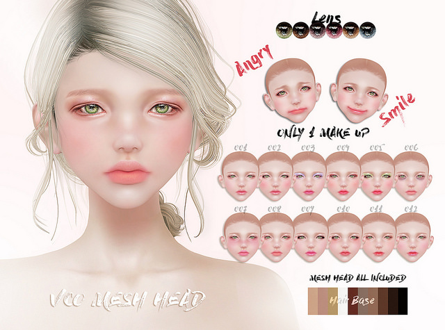 VCO ~  Alma Mesh Head [ Smile ] . RARE